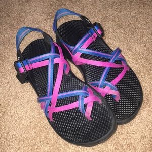 Pink & Blue Z/X2 Classic Custom Chaco Sandals!